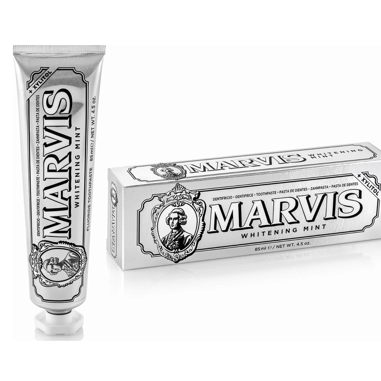خمیر دندان سفید کننده مارویس Marvis Whitening Mint حجم 85 ...